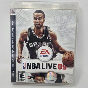 NBA Live 09 Sony PlayStation 3 PS3 2008 Game Manual Tested‎ Works FAST SHIP